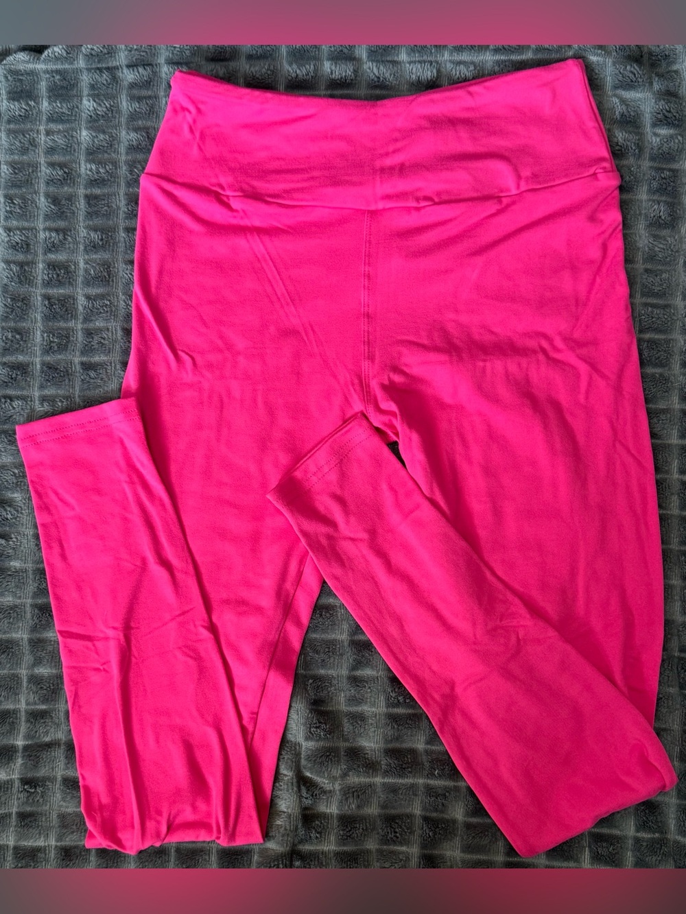 2/$20 NWT Small Bright Hot Pink High-Rise Leggings (B3)